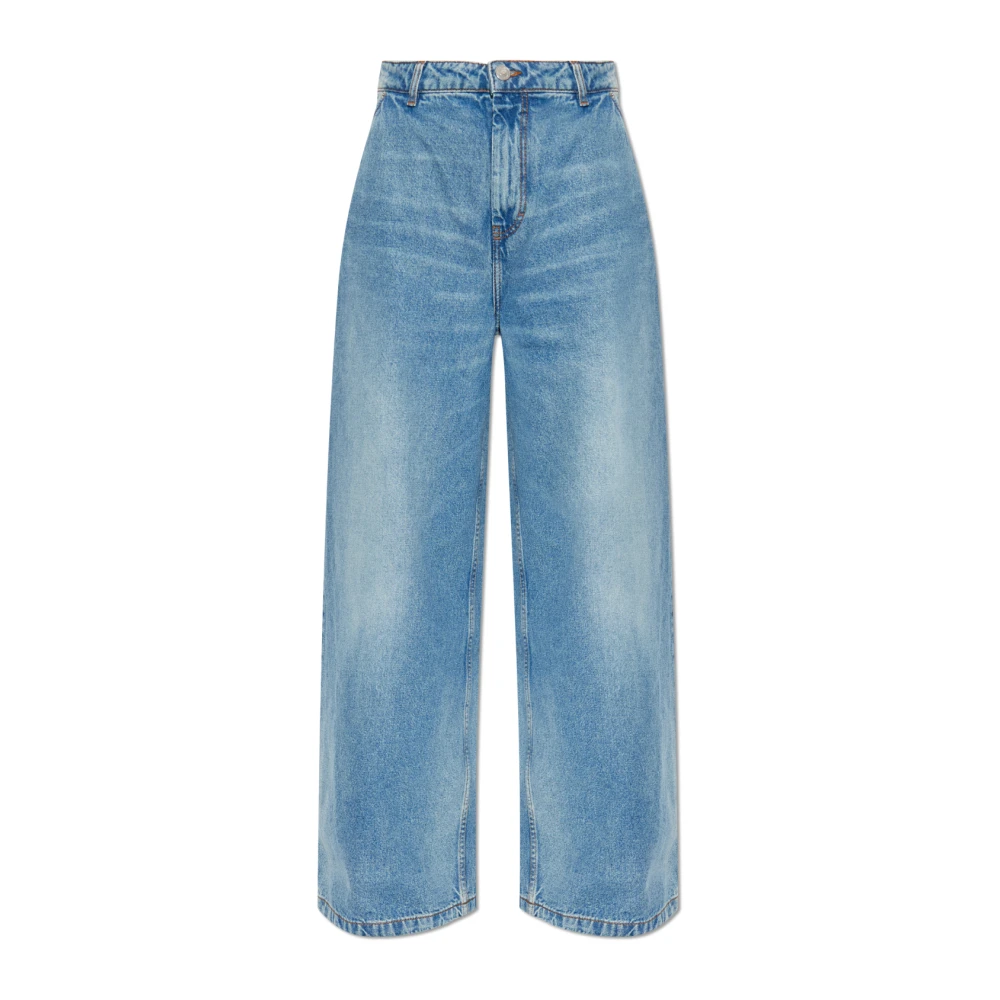 Ami Paris Donna Blu Jeans, W27, New,