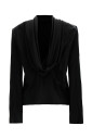 black-back-neckline-top