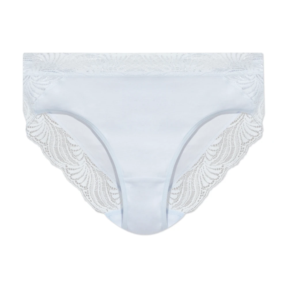 Hanro Donna Blu - Cotton Delight Midi Briefs - Underwear - Xl