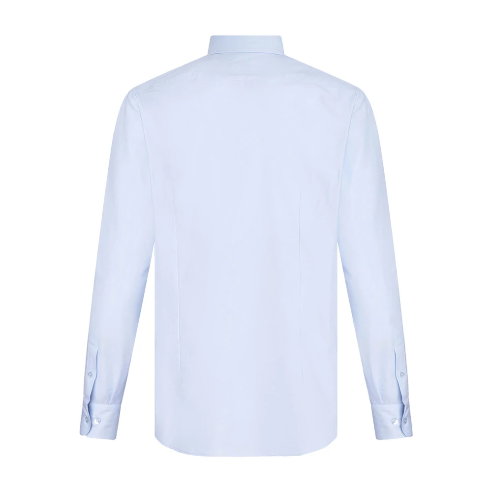 ETRO Roma Logo BD Shirt Blue Heren