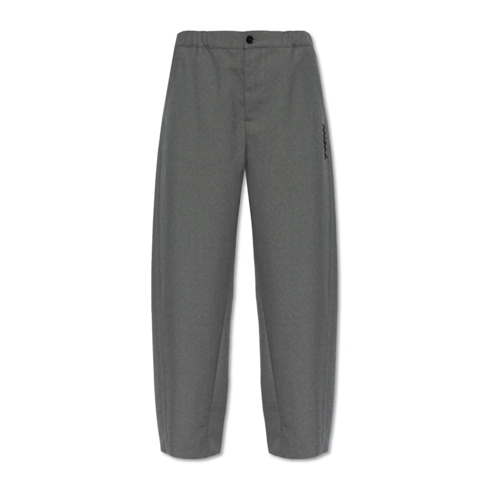 Marni Mujer Gris - Pantalones De Lana - Trousers - M