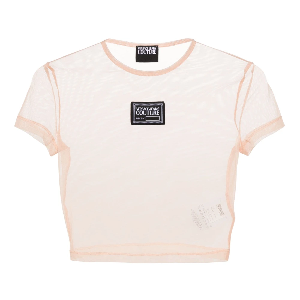 Versace Jeans Couture Toffee Piece T-Shirt Beige Dames