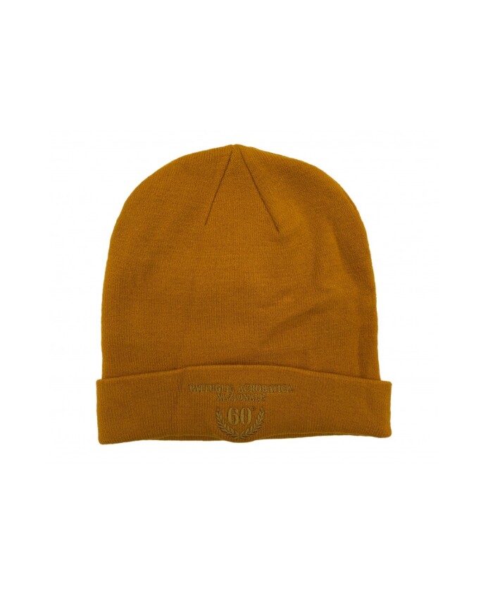 militaire-stijl-beanie-hoed-in-oker
