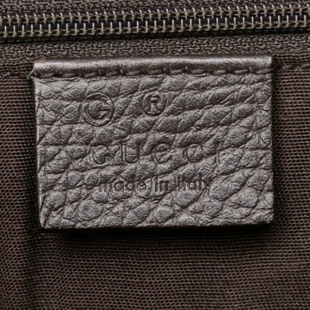 Gucci Vintage Pre-owned Canvas gucci-bags Brown Dames
