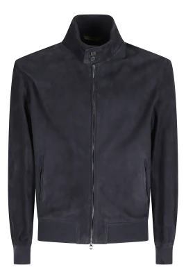 Giubbotto Zip Suede