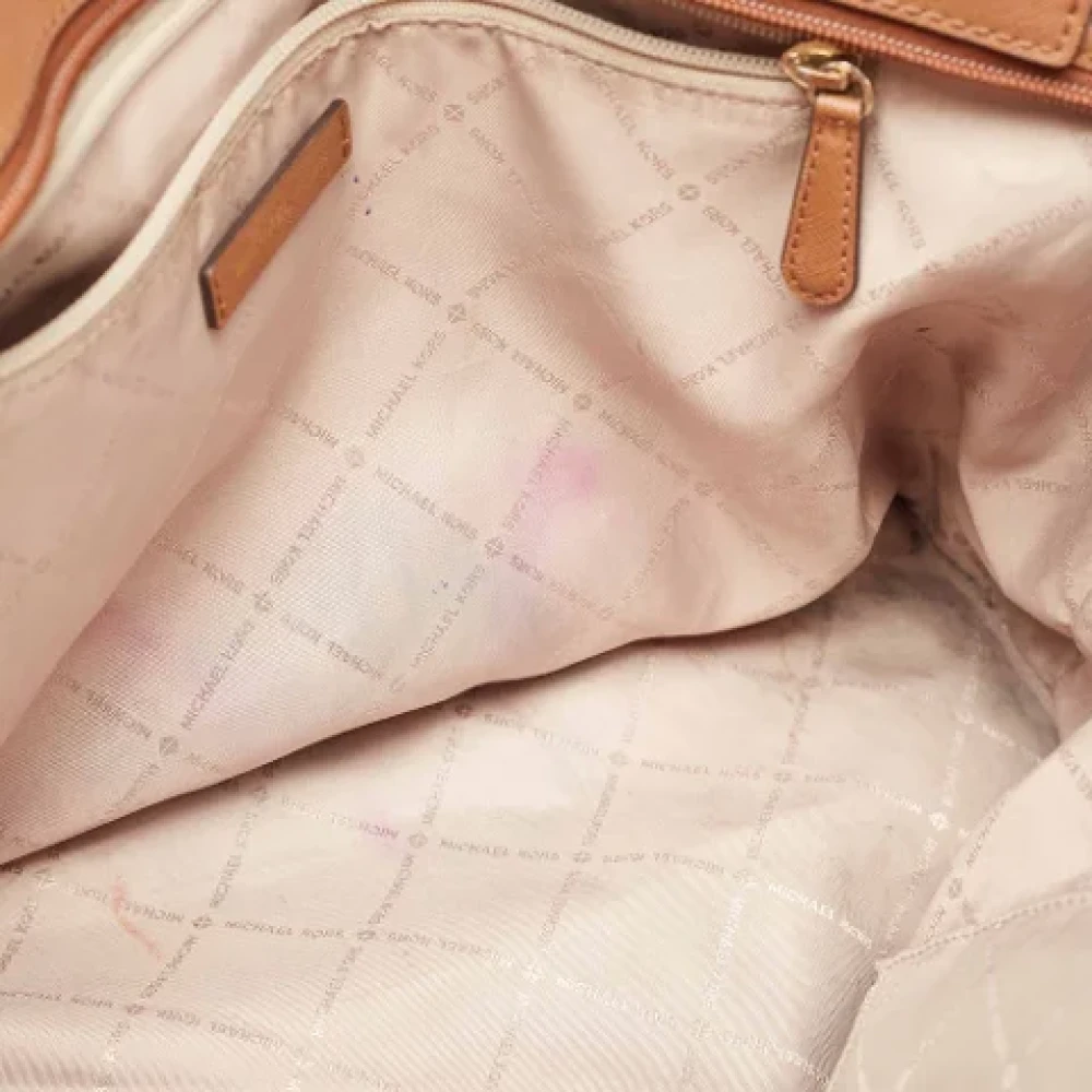 Michael Kors Pre-owned Canvas totes Brown Dames