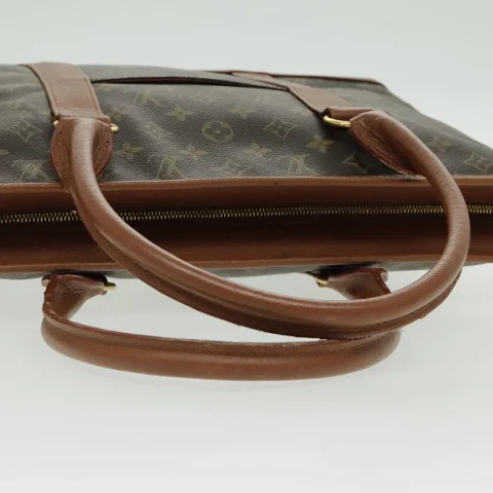 Louis Vuitton Vintage Pre-owned Canvas handbags Brown Dames
