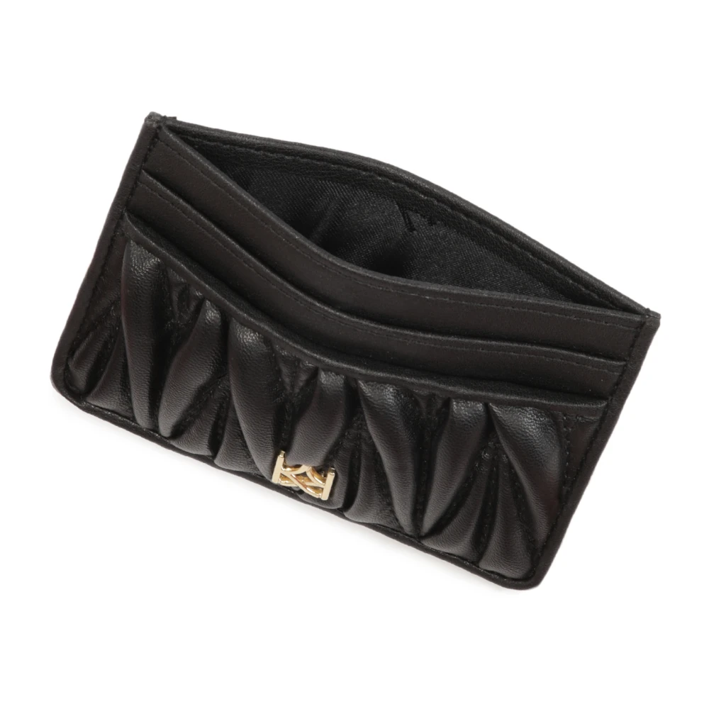 Kazar Compacte kaarthouder Black Dames