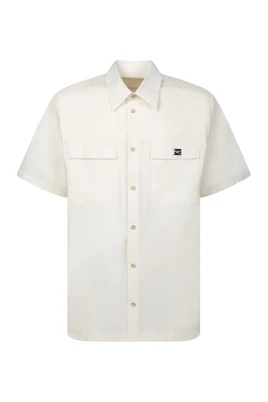 Vit T-shirt med fickor