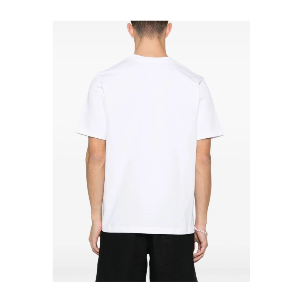 Casablanca Bedrukt T-shirt U-Mps24 JTS White Heren