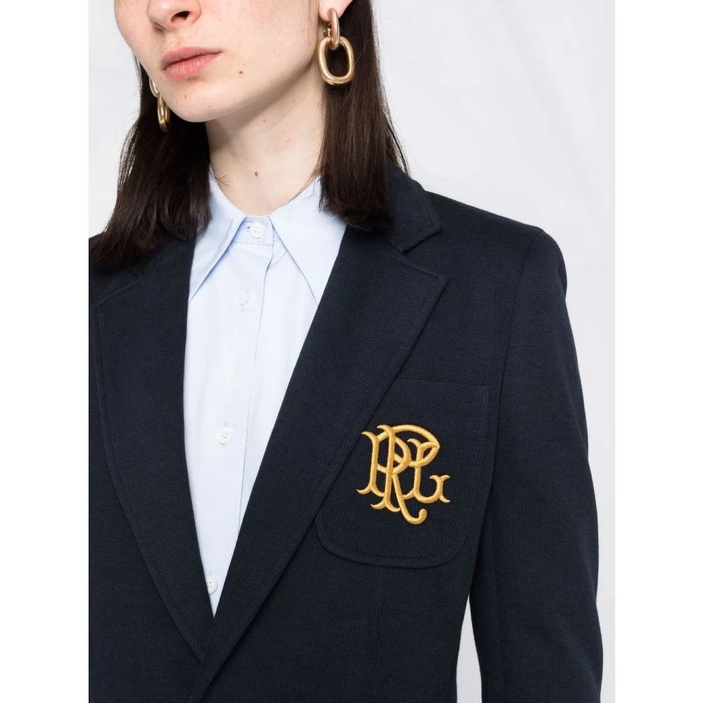 Polo Ralph Lauren Navy Park Avenue Blazer Blue Dames