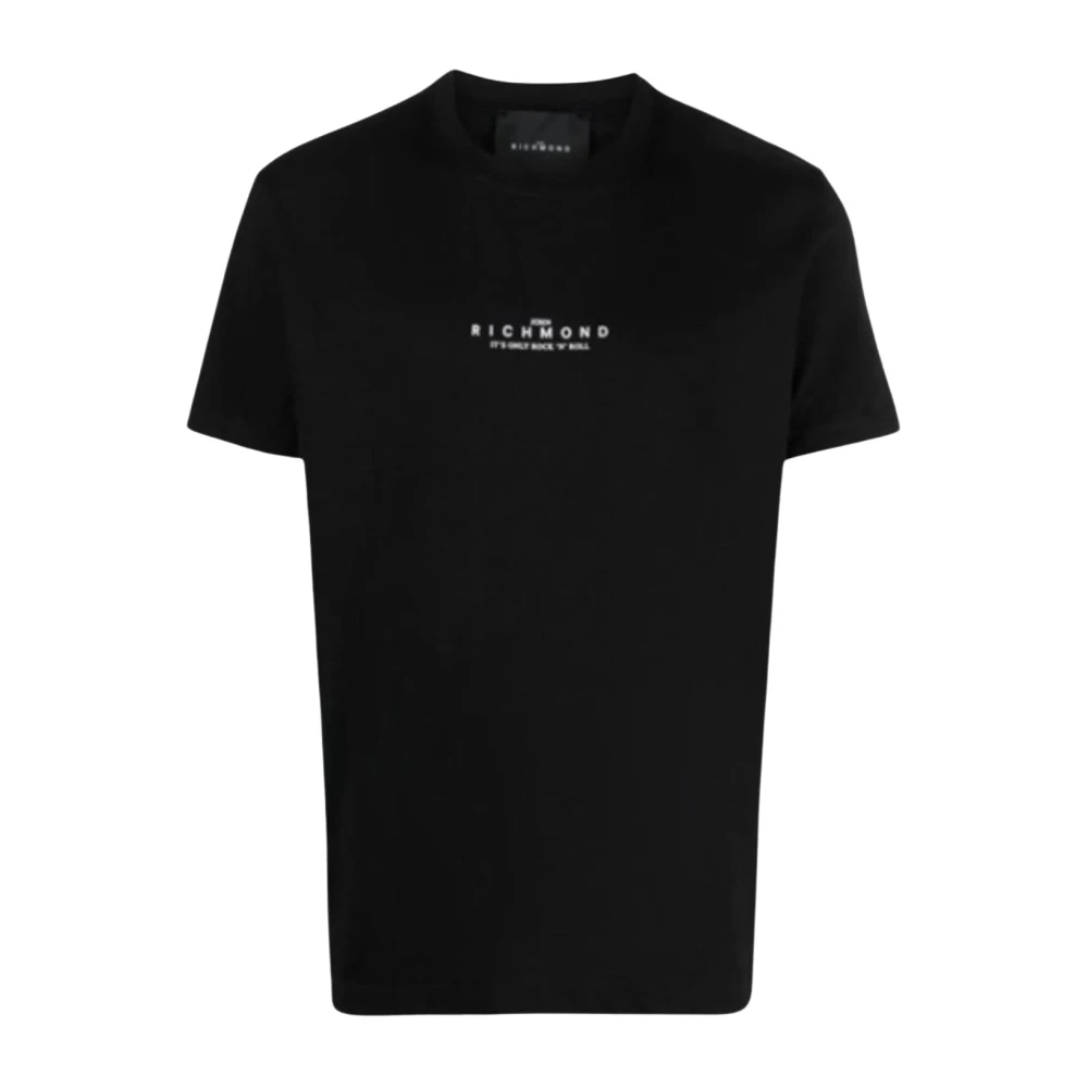 John Richmond Heren Casual T-Shirt Lakoi Black Heren