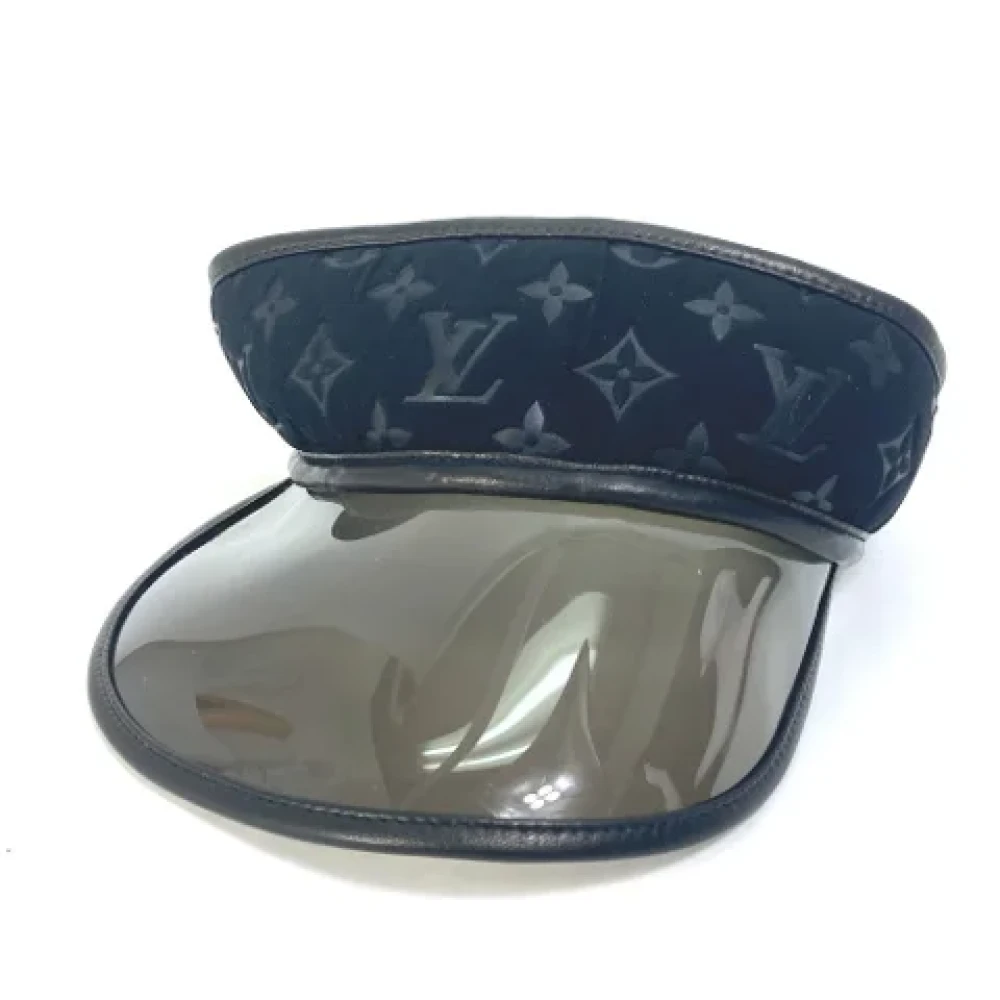 Louis Vuitton Vintage Pre-owned Fabric hats Black Dames