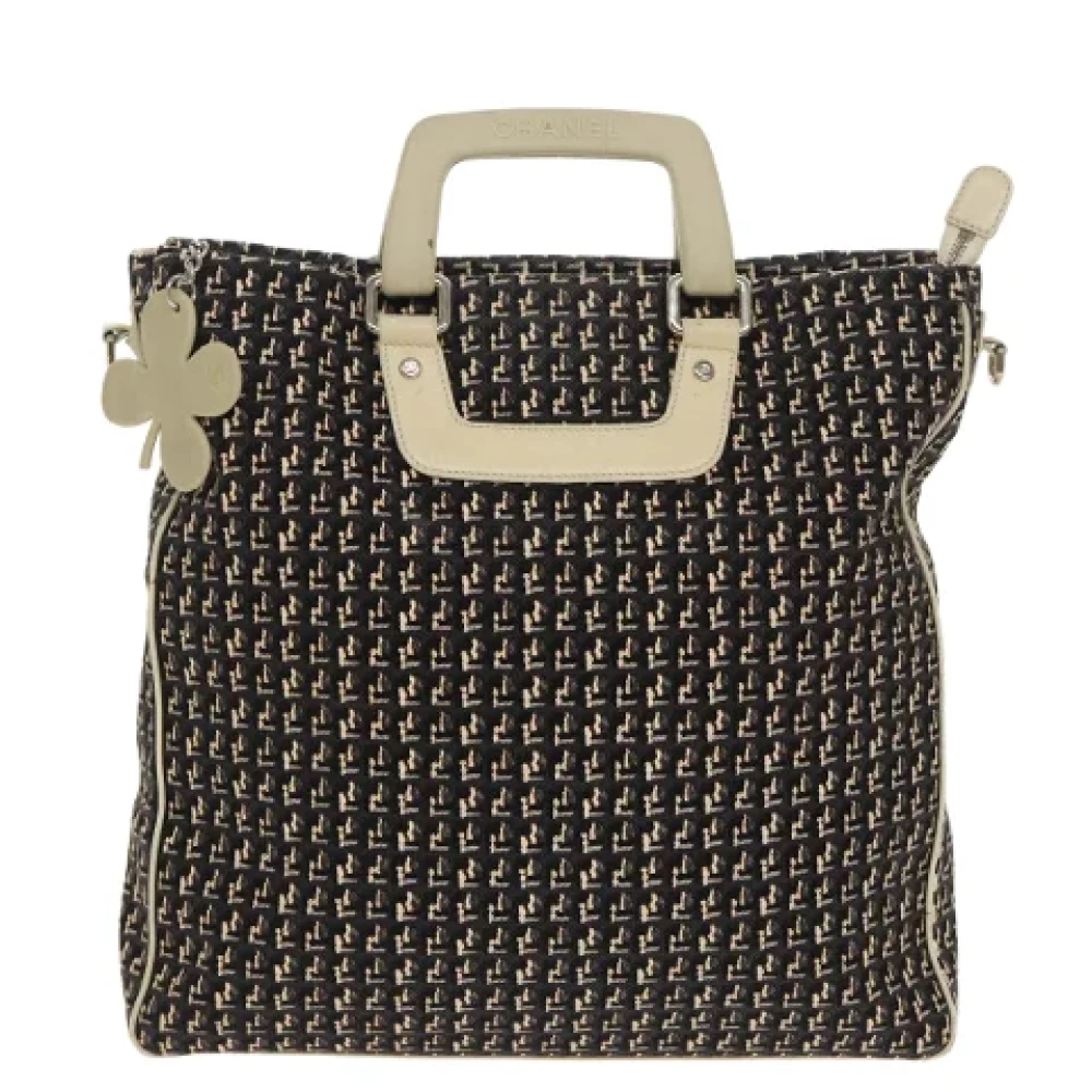 Chanel Vintage Pre-owned Canvas chanel-bags Multicolor Dames