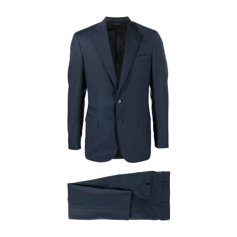 Brioni Blå Casual Kostym Set Blue, Herr