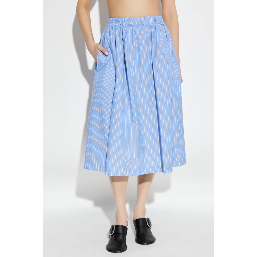 Marni Gestreepte patroon rok Blue Dames