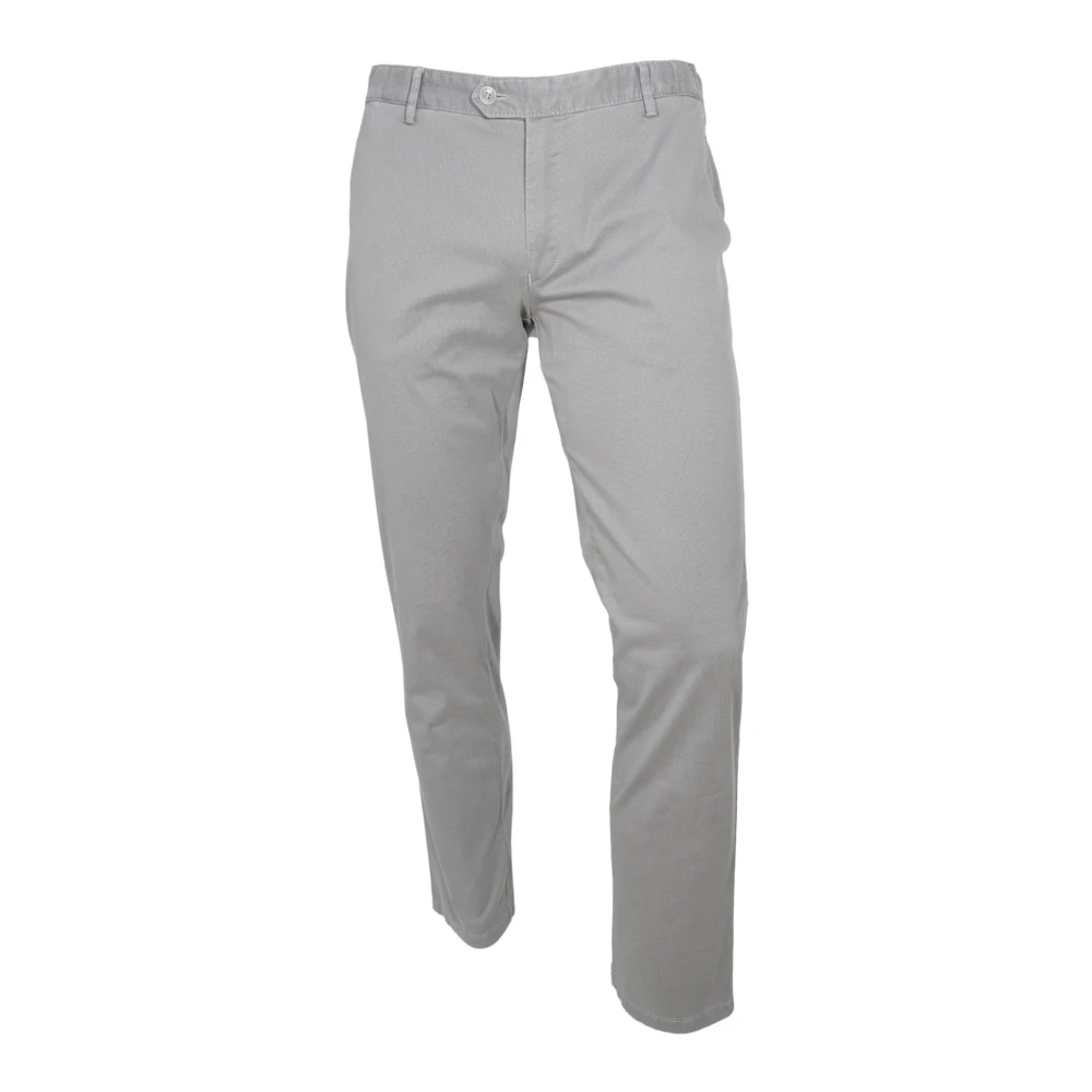 Meyer Men's Gray Oslo Elastic Waist Jeans - Chinos - W40 L32 - Trousers