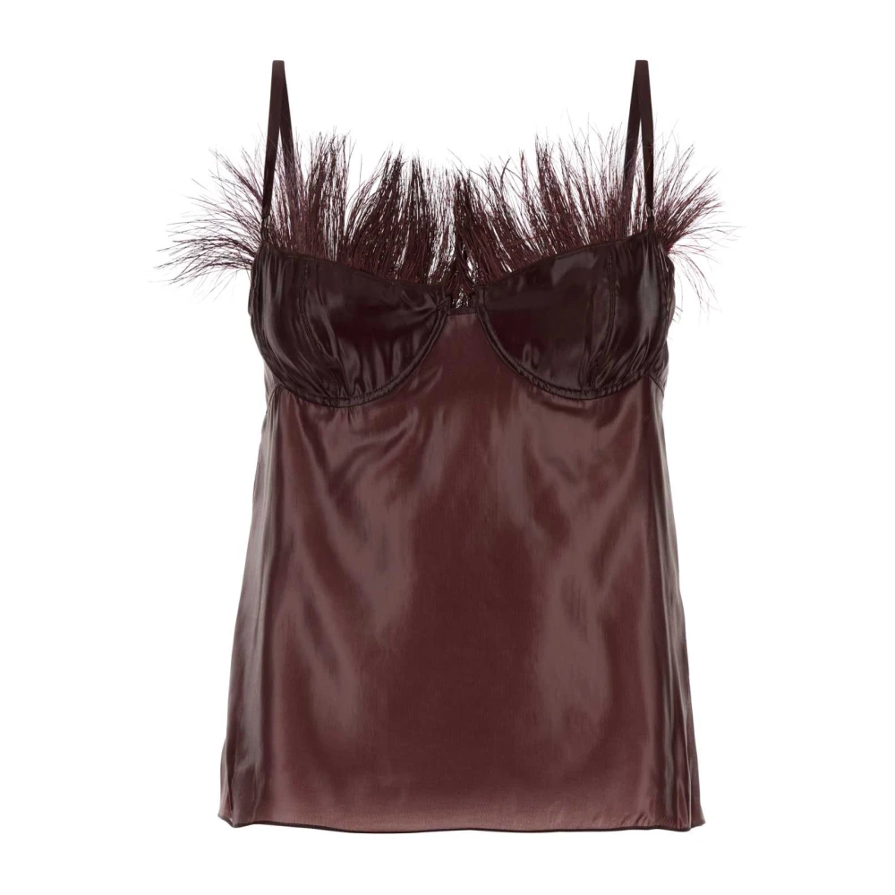 Tops > Sleeveless Tops - - Salvatore Ferragamo - Modalova