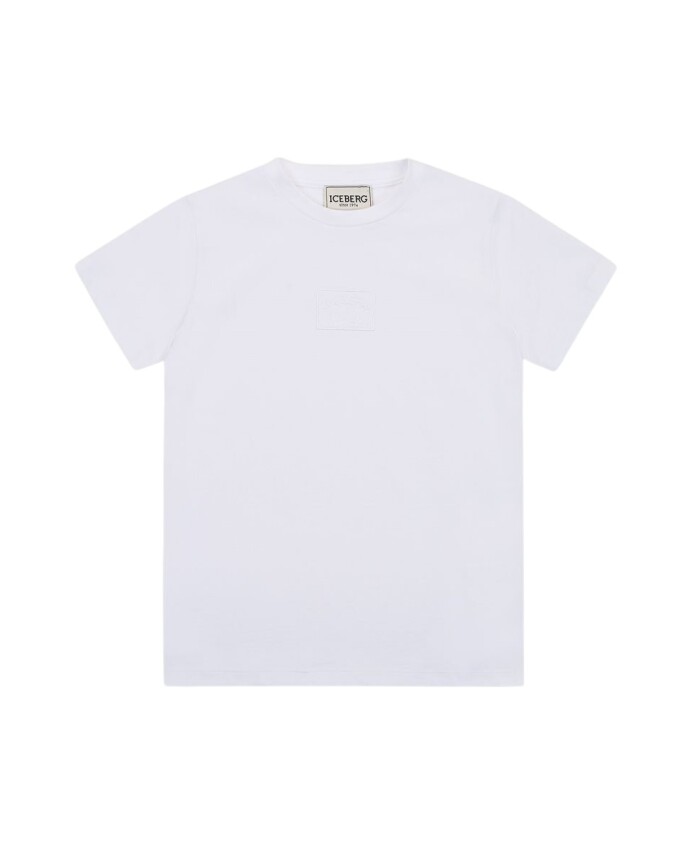 enfants-t-shirt-blanc-classique-a-manches-courtes-en-coton