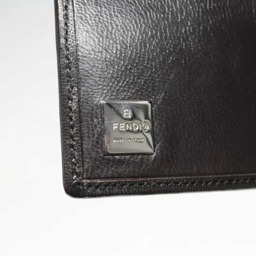 Fendi Vintage Pre-owned Nylon home-office Gray Dames