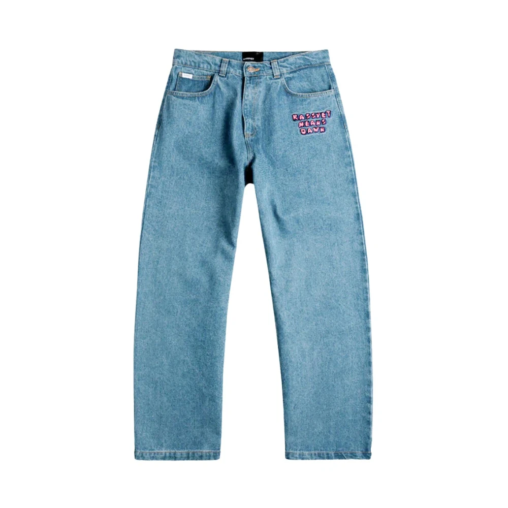 Rassvet Dawn Baggy Geweven Broek Blue Heren