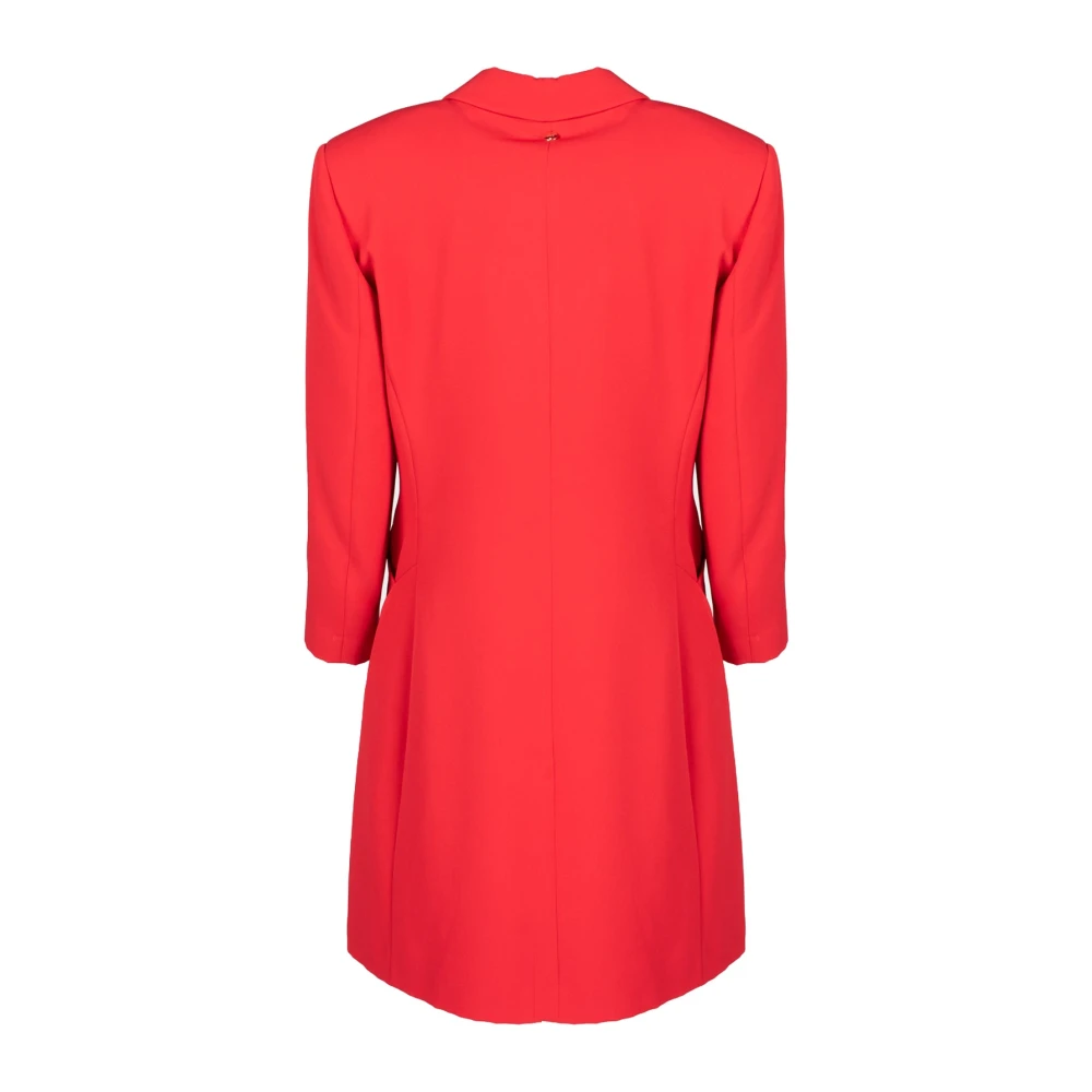 Liu Jo Elegante V-Hals Jurk Red Dames