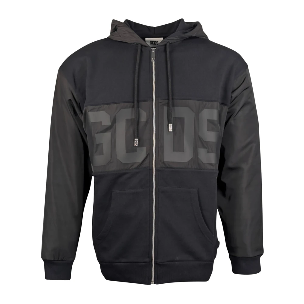 Gcds Men's Black Zip-Throughs, Xl, Jumpers