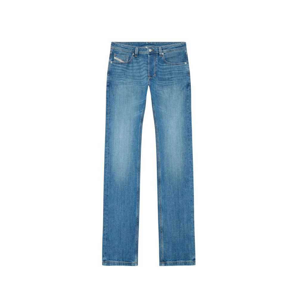 Diesel Mannelijk Blauw Jeans Heren, W34, Katoen, 1985 Larkee Straight Jeans