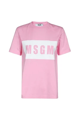 Logo Print Bomull T-shirt