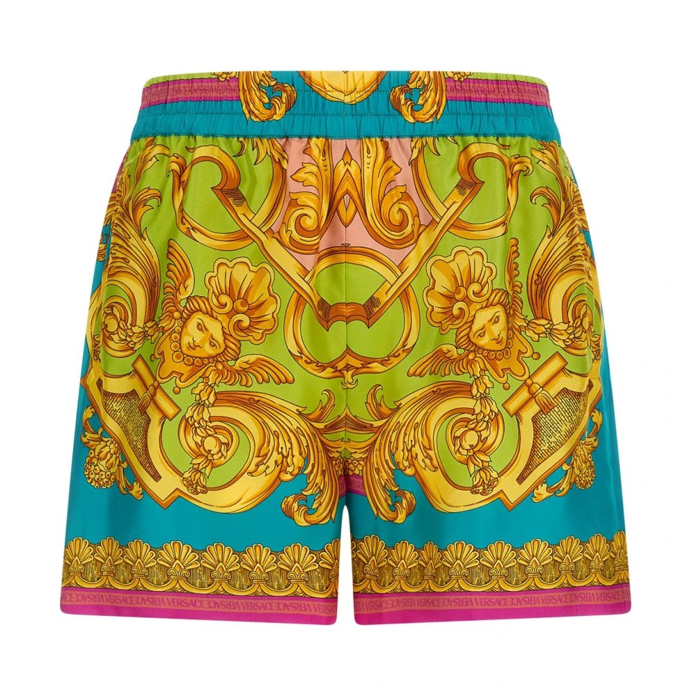 Versace Casual Denim Shorts voor Mannen Multicolor Dames