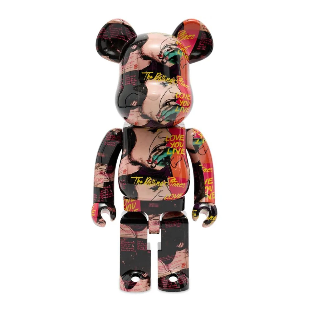 Andy Warhole The Rolling Stones Bearbrick