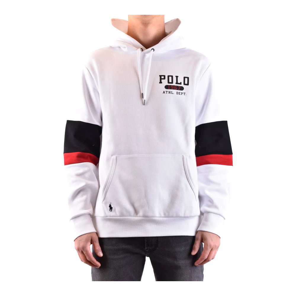 Polo Ralph Lauren Stijlvolle Sweatshirt voor Mannen White Heren