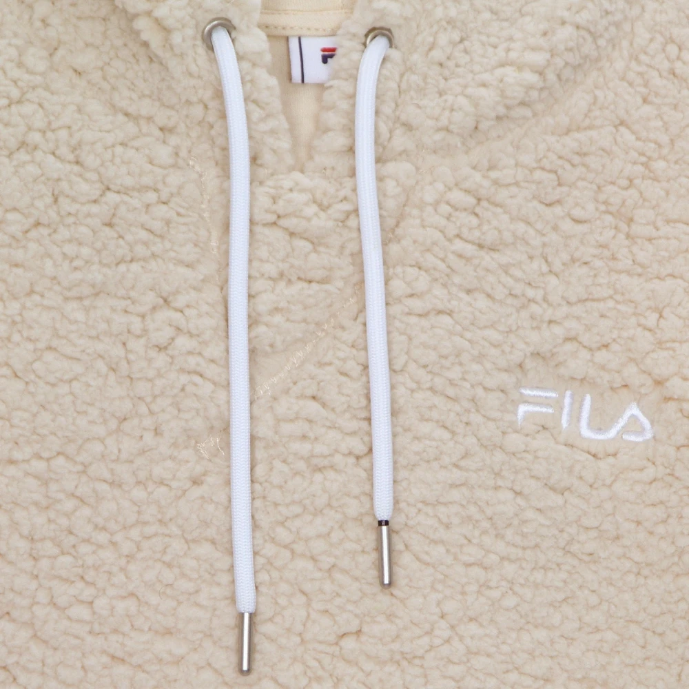 Fila Sherpa Hoodie Braziliaans Zand Beige Dames