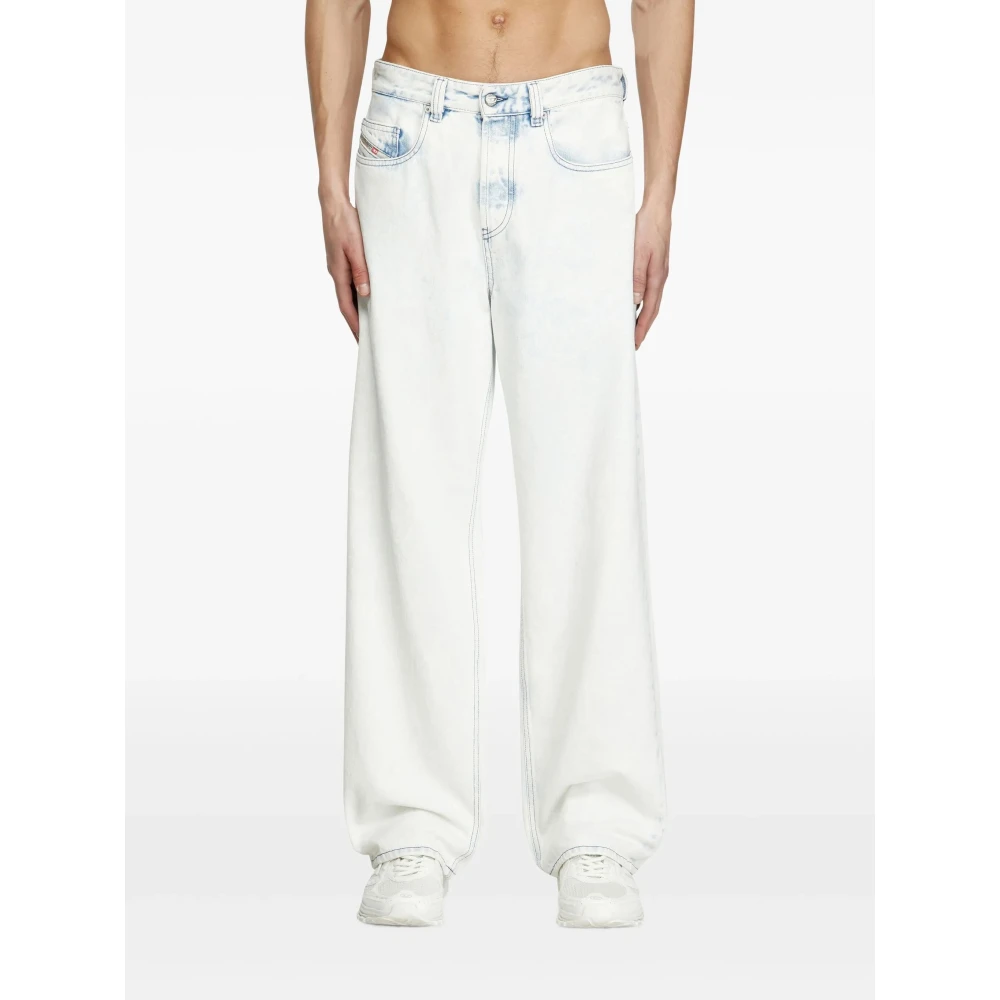 Diesel Stijlvolle Denim Broek White Heren