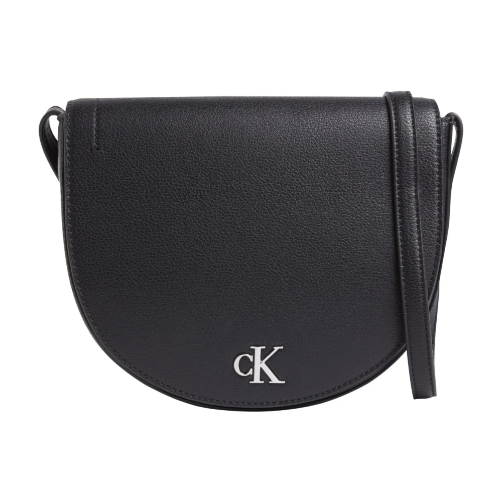 Calvin Klein Jeans Svart Crossbody-väska för Kvinnor Black, Dam