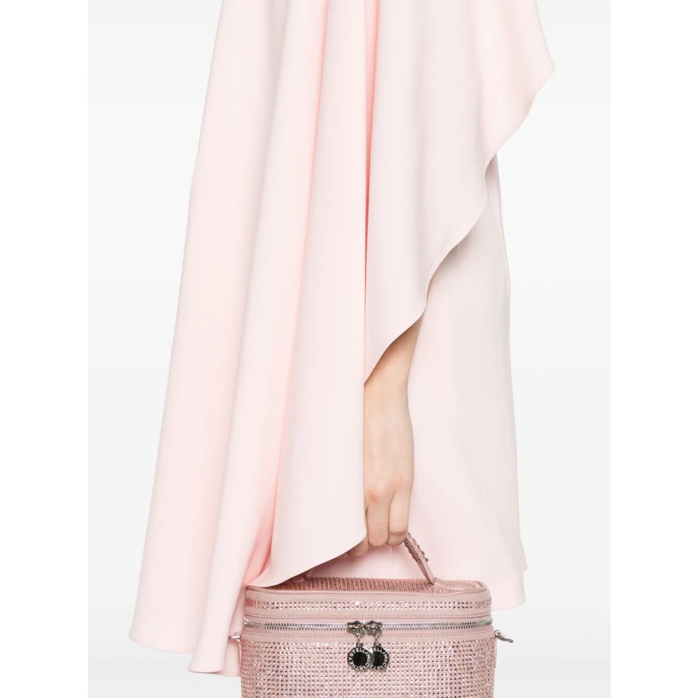 Stella Mccartney Poederroze Jurk met Zakken Pink Dames