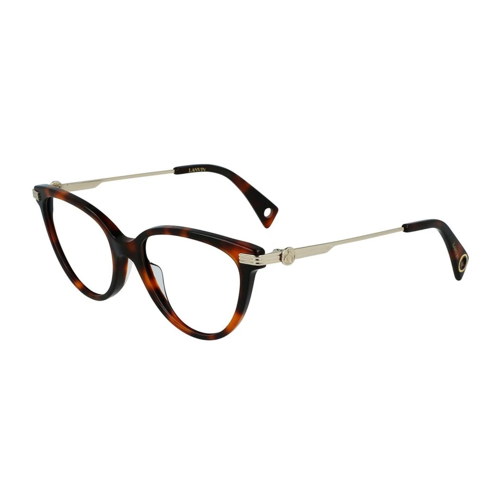 Lanvin Bruine Acetaatmontuur Bril Brown Dames