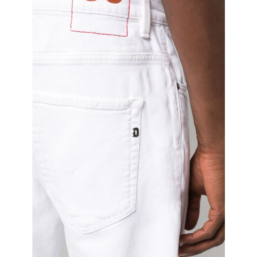 Dondup Witte Stijlvolle Broek White Heren