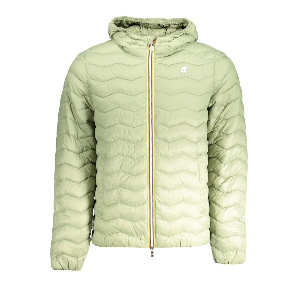 K-way Groene Hoodie Eco Warm Lange Mouwen Green Heren