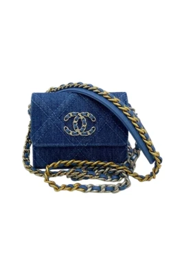 Pre-owned Denim Shoulder Bag