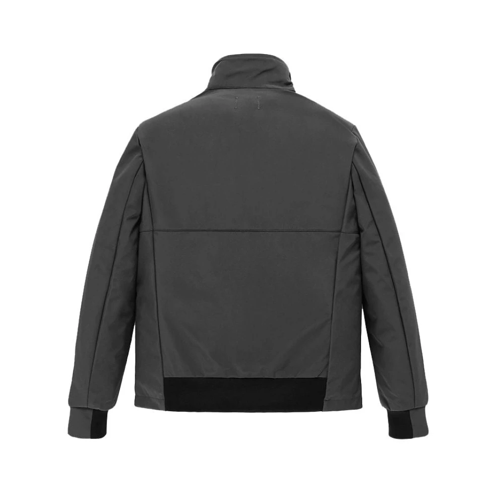 RefrigiWear Grijze Nylon Bomberjack Gray Heren