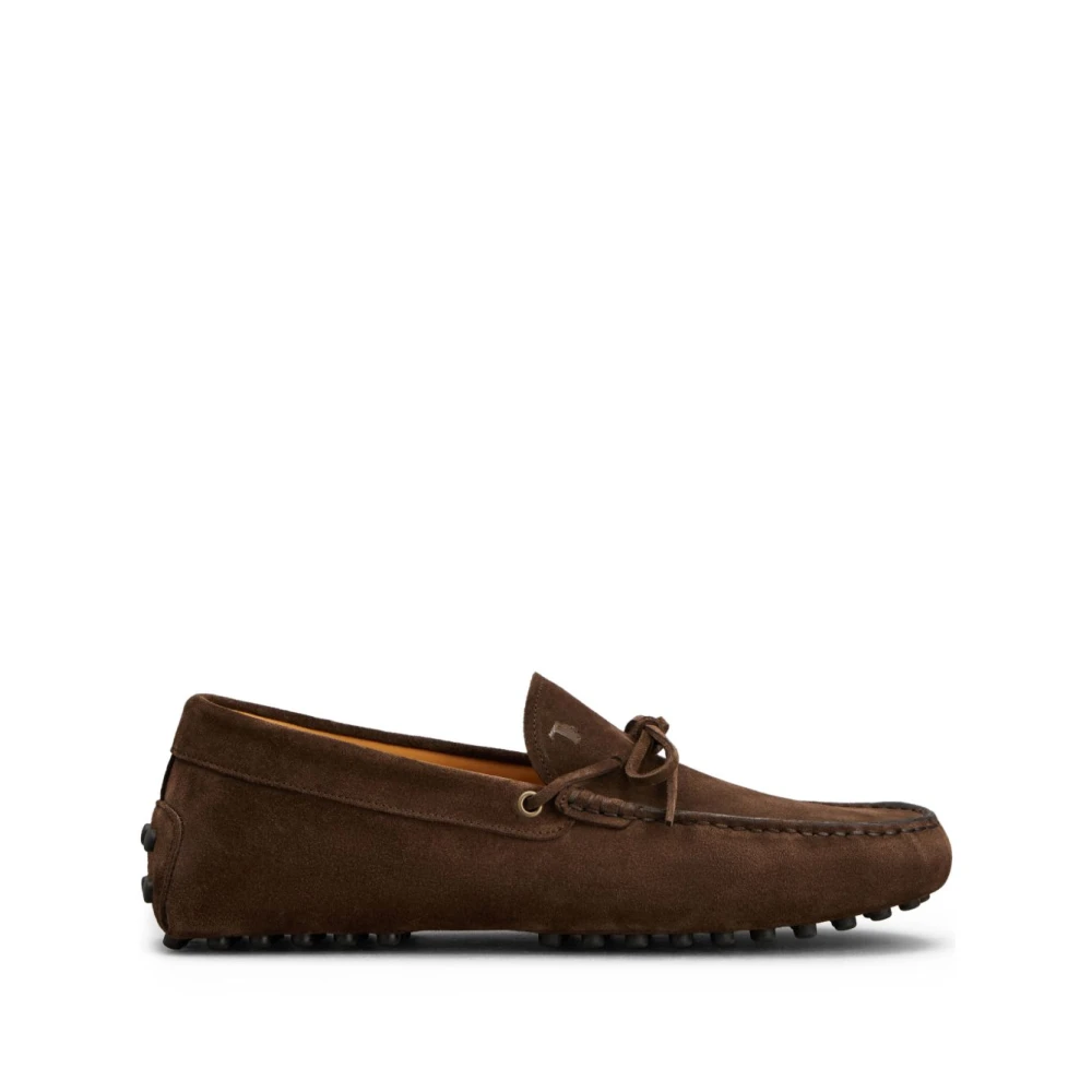 Tod's Brown Loafers, Male, 9 Uk, Leather Sandals