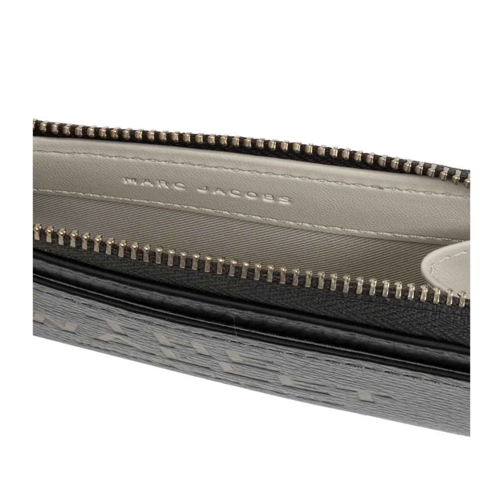 Marc Jacobs Leren Portemonnee Green Dames