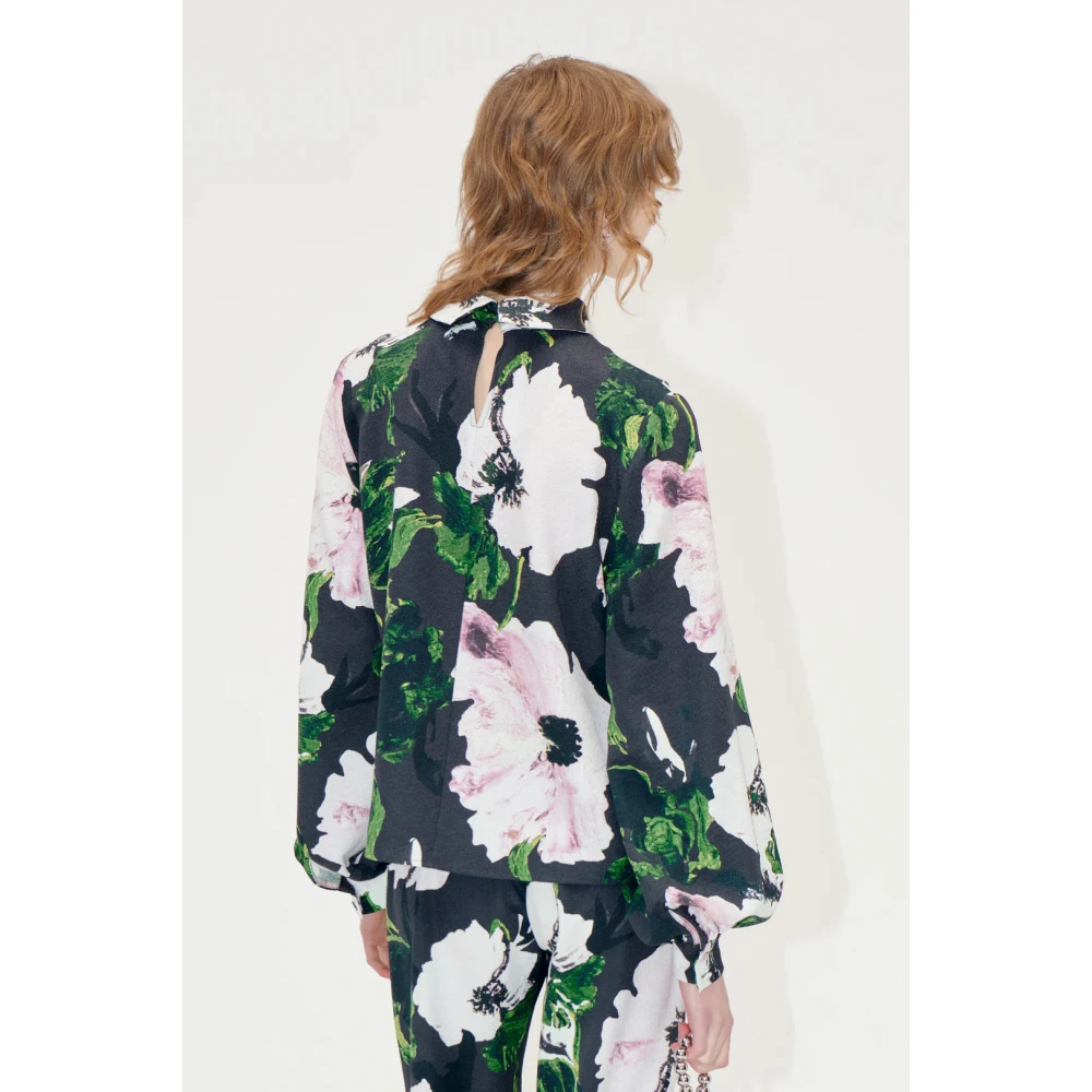 Stine Goya Bloemen lange mouw blouse Multicolor Dames