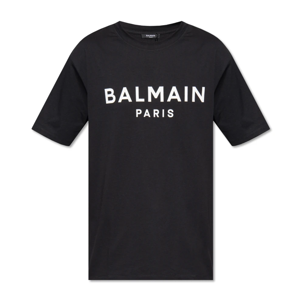 Balmain - Tops > T-Shirts - Black - Balmain - Modalova