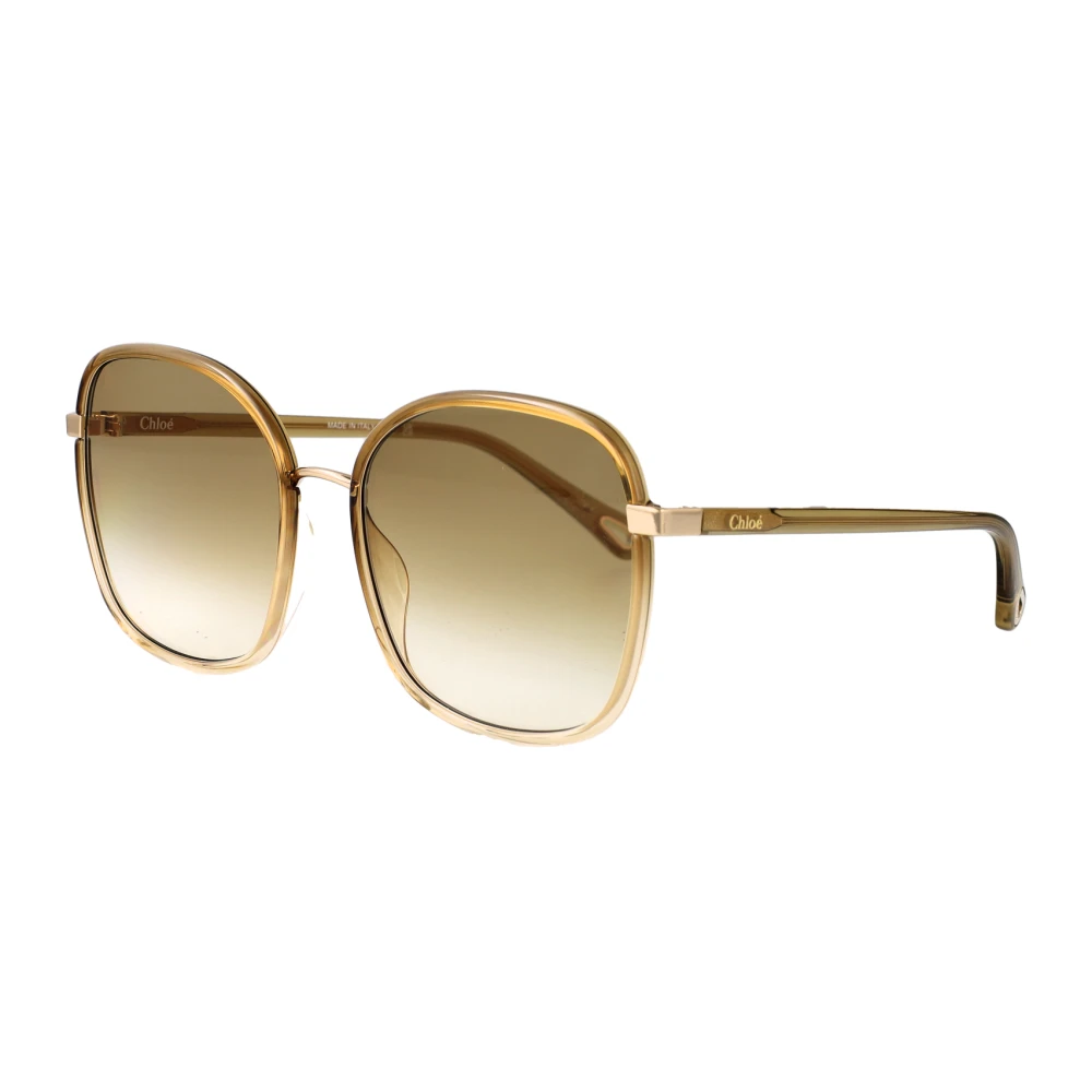 Chloé Women's Yellow Stylish Sunglasses For A Trendy Look