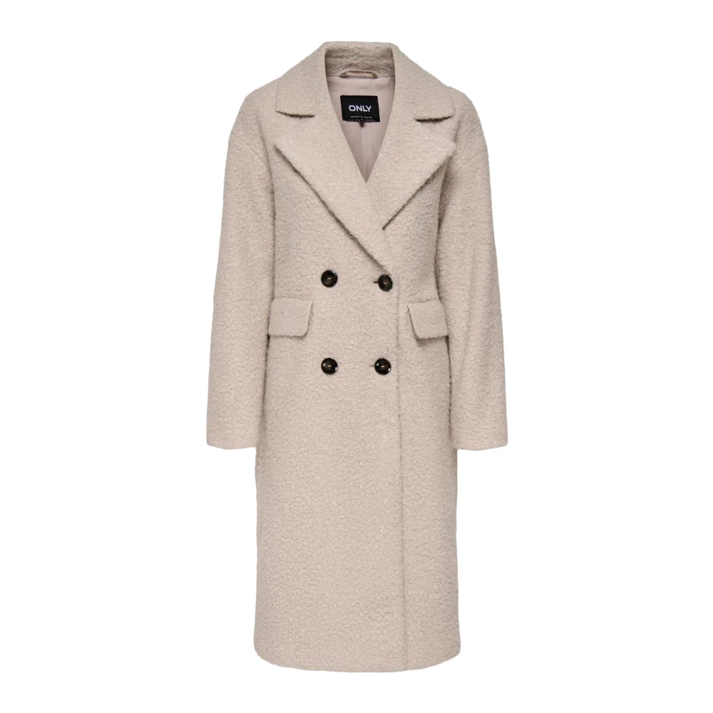 Only Stijlvolle Jas voor Mannen en Vrouwen Pink Dames