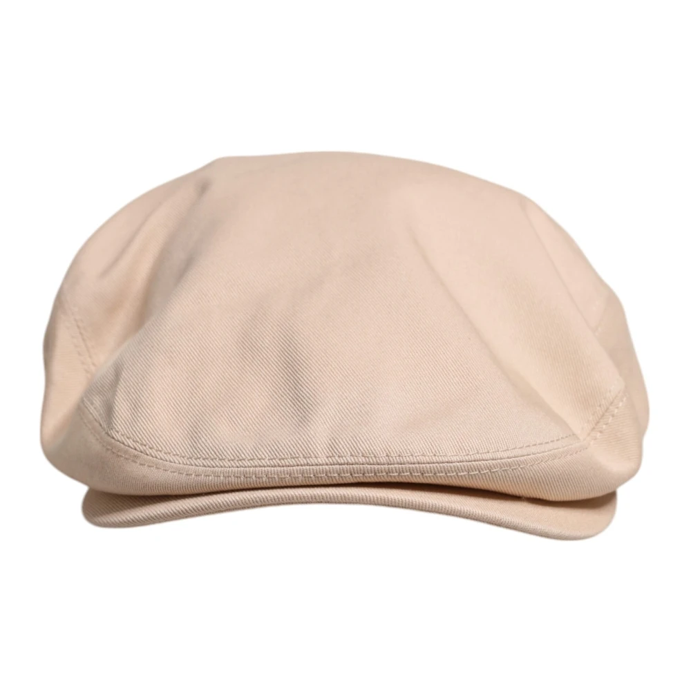 Dolce & Gabbana Uomo Beige - Coppola In Cotone - Accessories - One Size