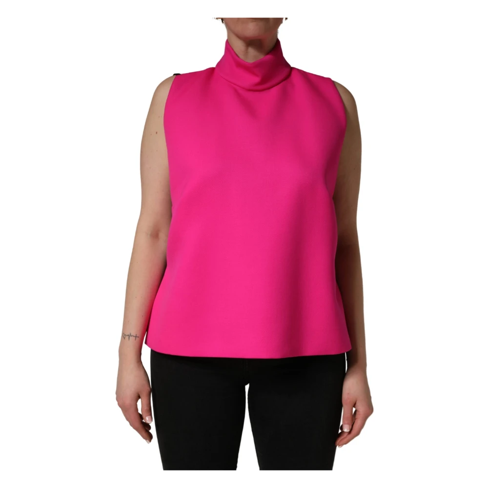 Dolce & Gabbana Damen Rosa Oberteile, 2XSgröße: