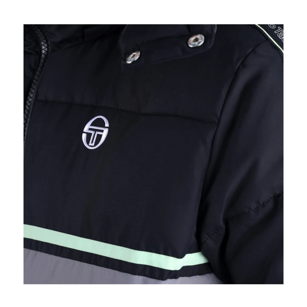 Sergio Tacchini Bicolor Pufferjas Midday Black Heren